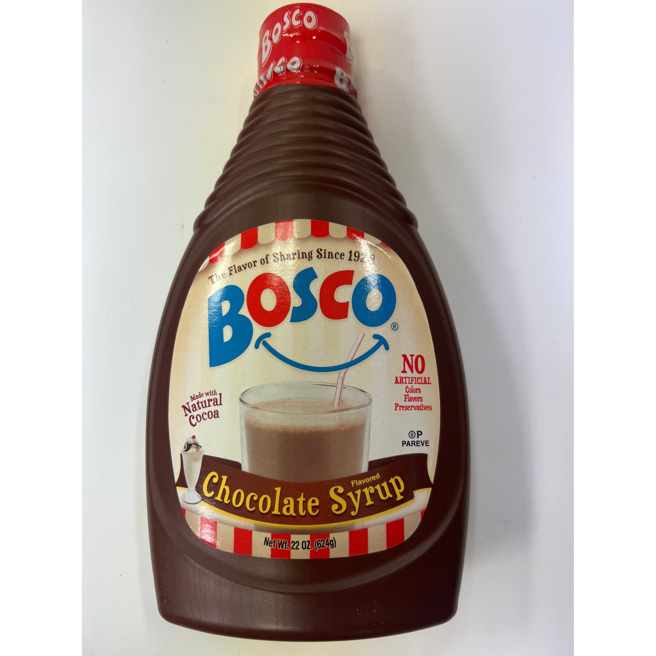 BOSCO CHOCOLATE SYRUP 1.38 Lbs