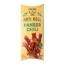 Deep Paneer Chili Kati Roll