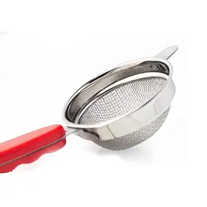 STRAINER WITH PLASTIC HANDLE