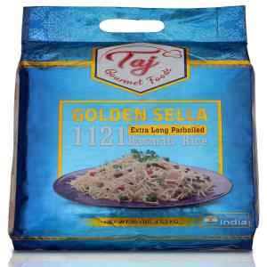 New Taj Palace 1121 Sela Parboiled Basmati Rice