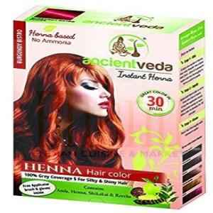 Ancient Veda Henna Burgundy Bistro