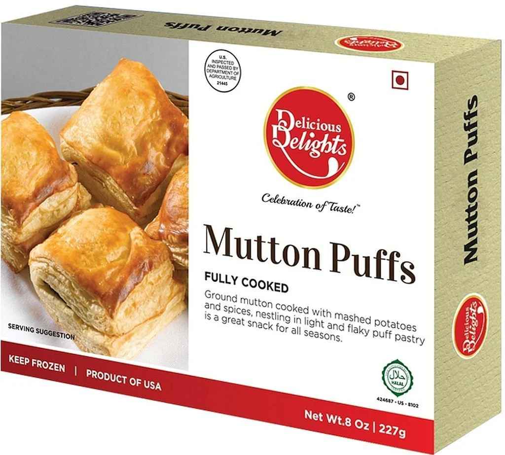 DELICIOUS DELIGHT MUTTON PUFFS