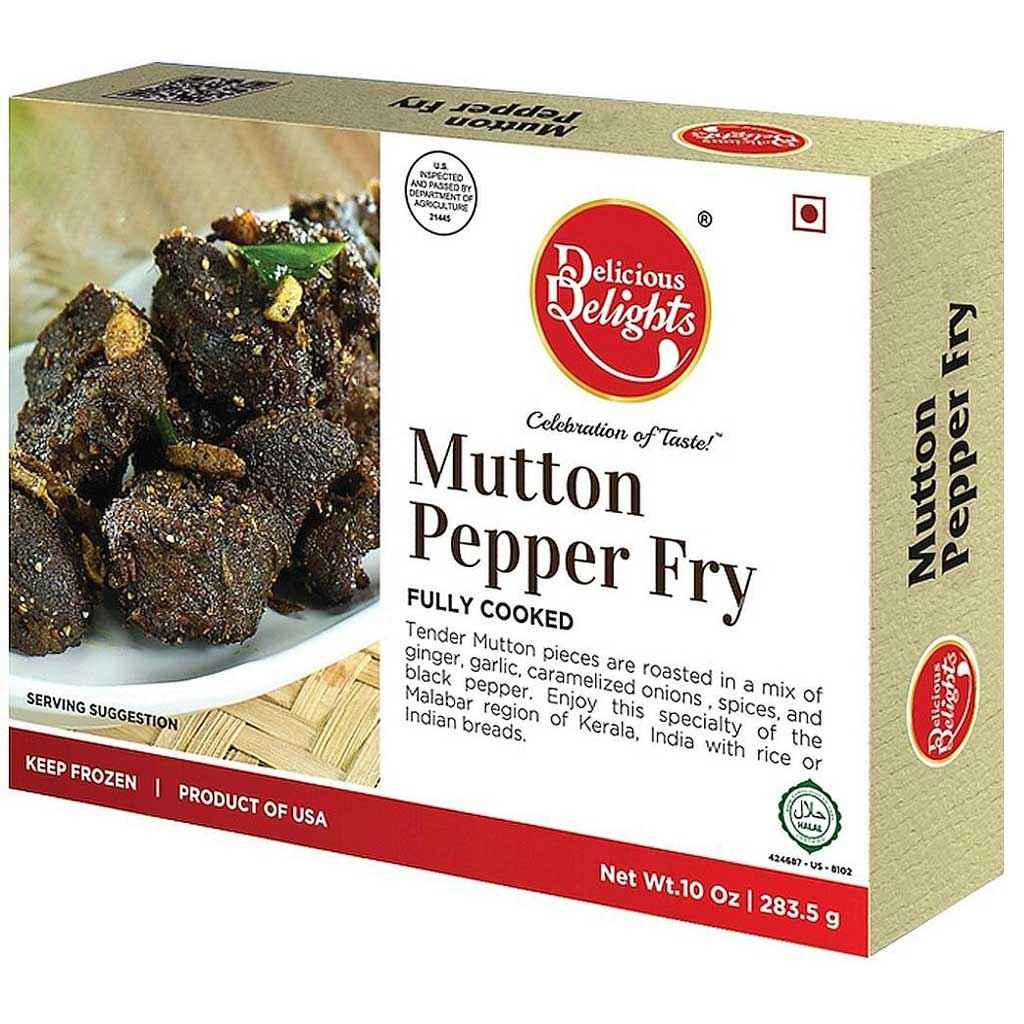DELICIOS DELIGHT MUTTON PEPPER FRY