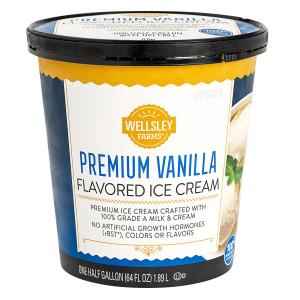 Wellsley Premium Vanilla Flavored Ice Cream