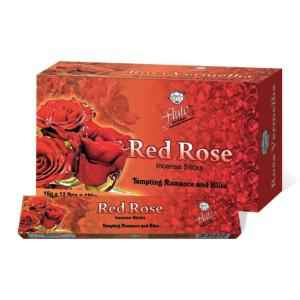 Flute Red Rose Incese Box