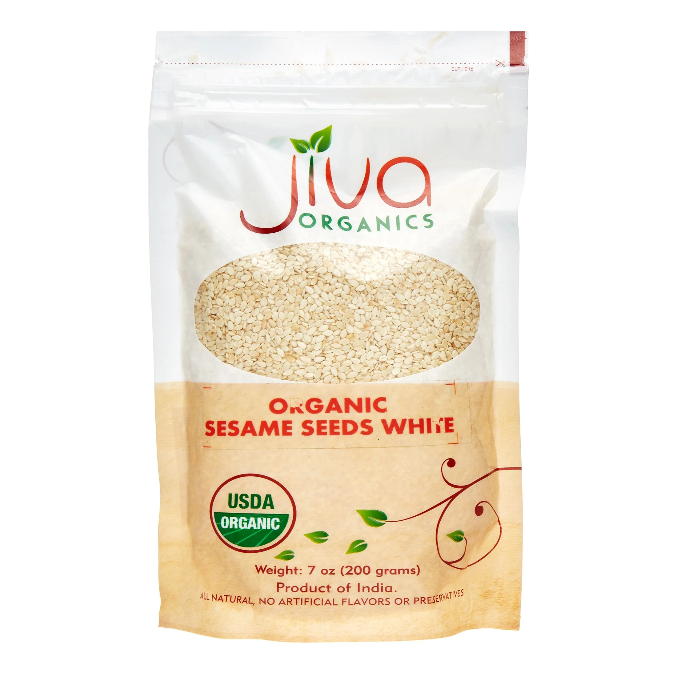 Jiva Org. Sesame Seeds White