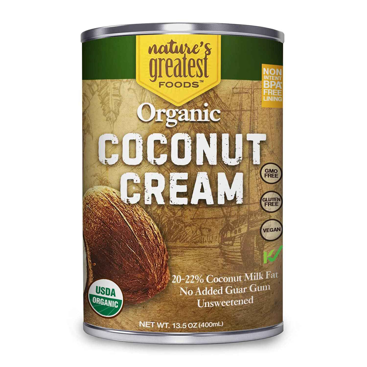 Natures Greatest Food Organic Coconut Cream