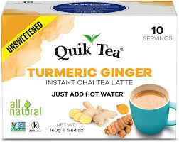Quik Tea Turmeric Ginger Unswt Chai