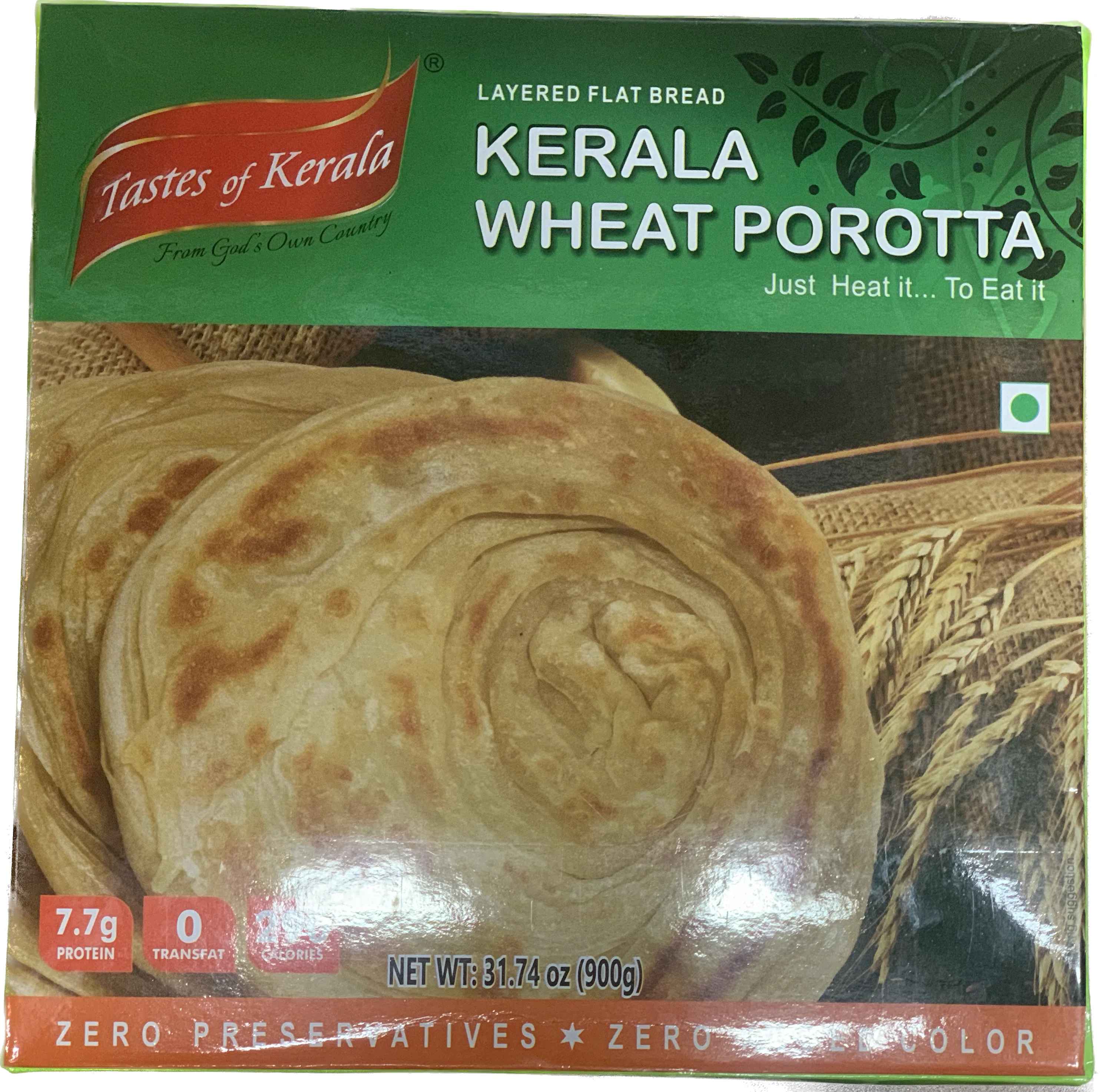 Taste Of Kerala Wheat Porotta
