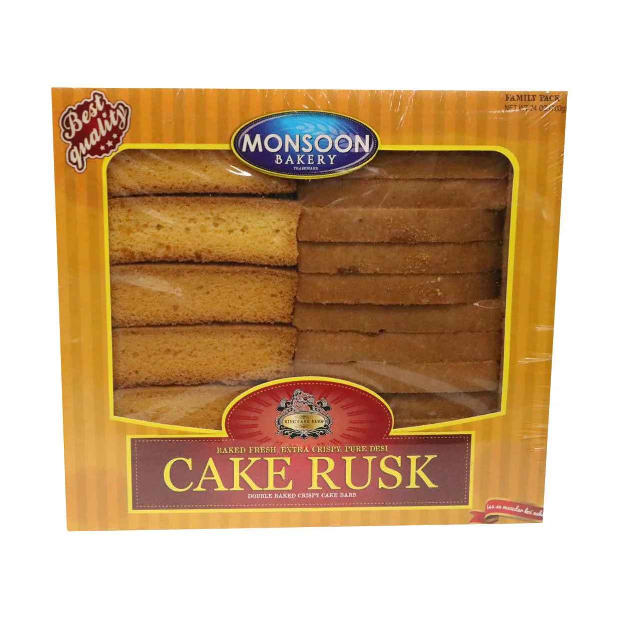 Monsoon Bakery King Cake Rusk