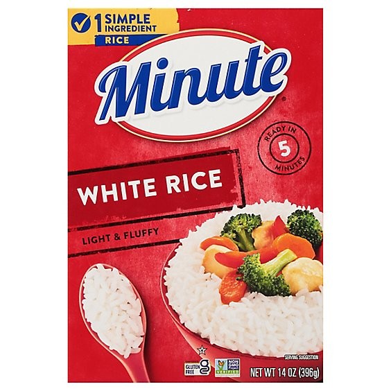 MINUTE WHITE RICE 14 OZ