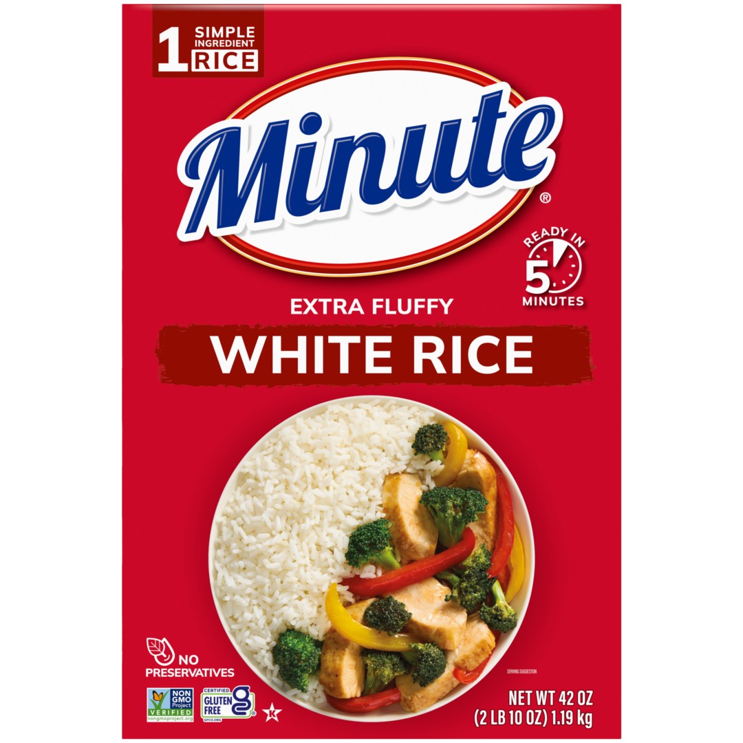 MINUTE WHITE RICE 42 OZ