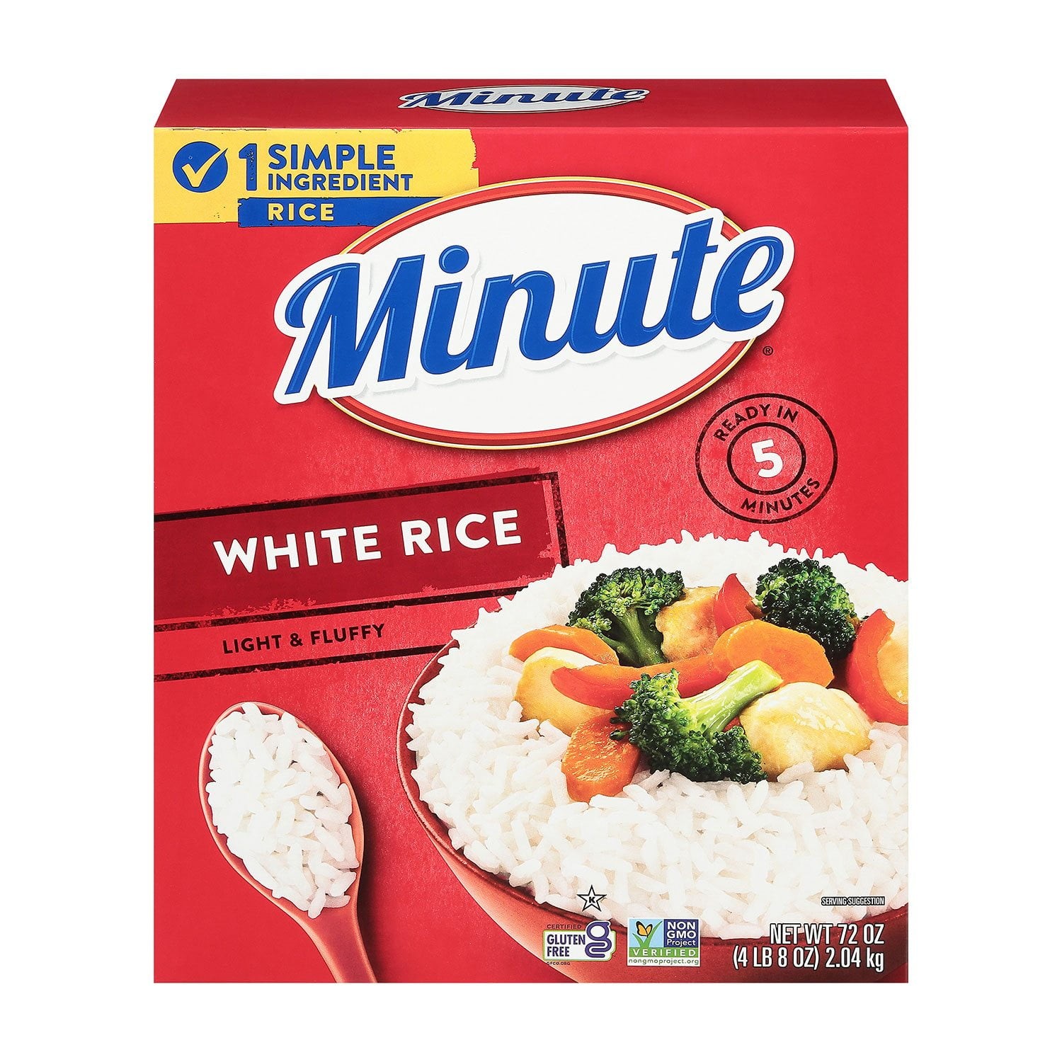 Minute Rice 72 OZ