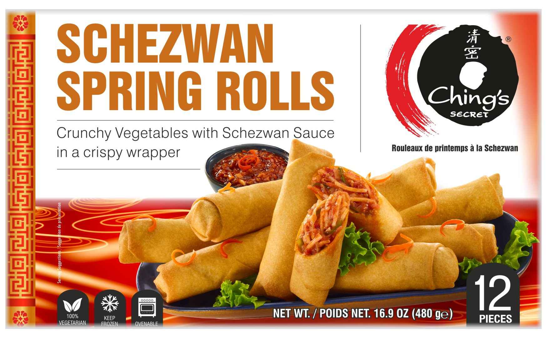 Chings Schezwan Spring Roll