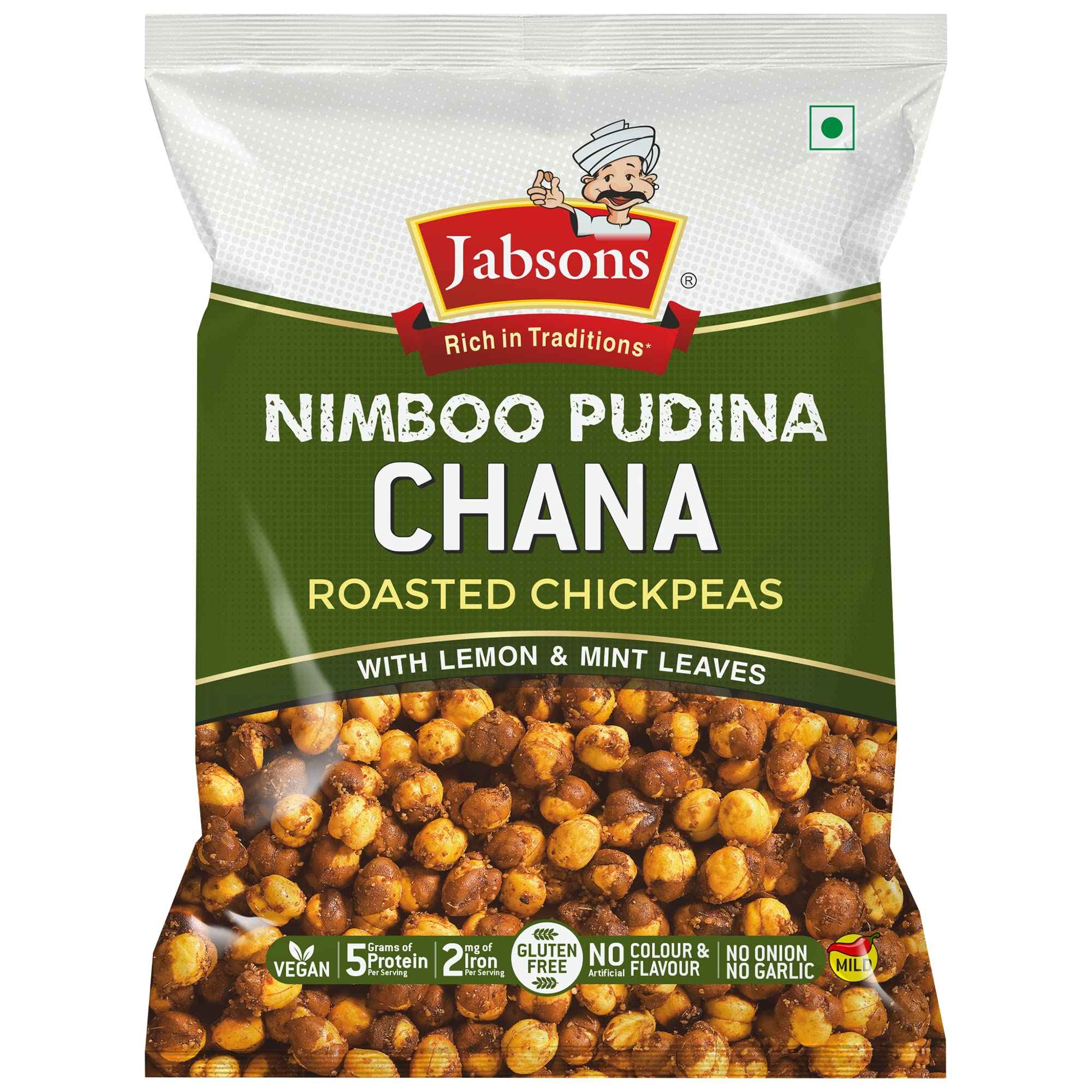 Roasted Chana Nimbu Pudina