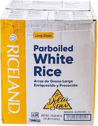 DELTA PARABOILED RICE BOX