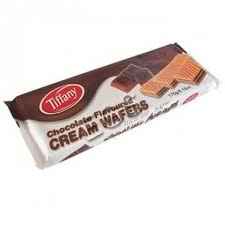 Tiffany Cream Wafers Chocolate
