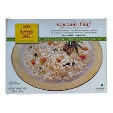 Deep Vegetable Pilaf