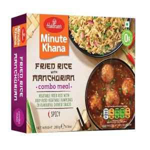 HAL FRIED RICE WITH MANCHURIAN