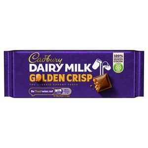 CADBURY DAIRY MILK GOLDEN CRISP