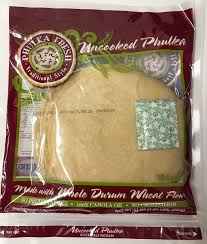 Uncooked Phulka Roti