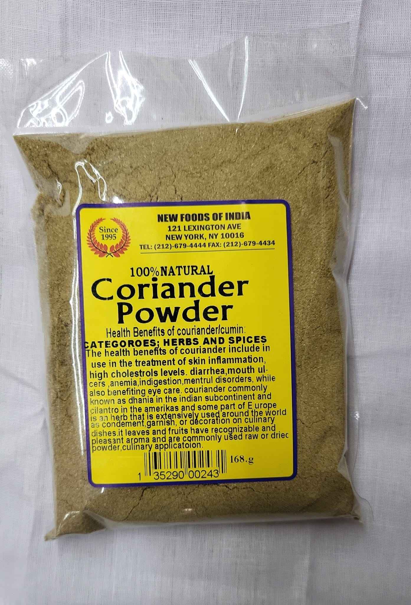 Natural Coriander Powder