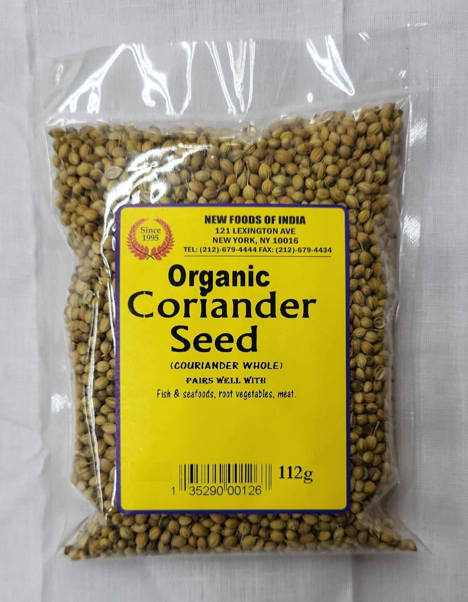 Organic Coriander Seed