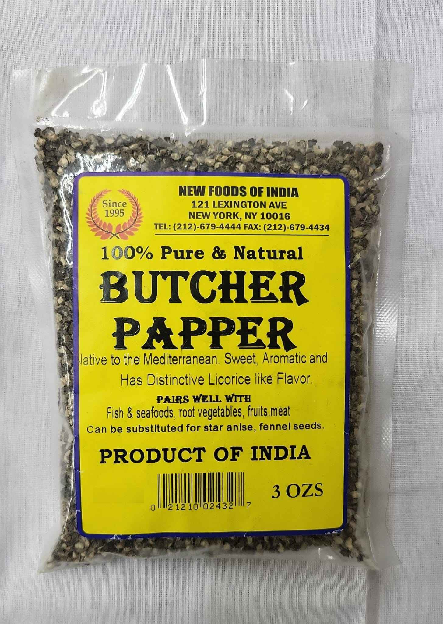 Pure And Natural Butcher Pepper