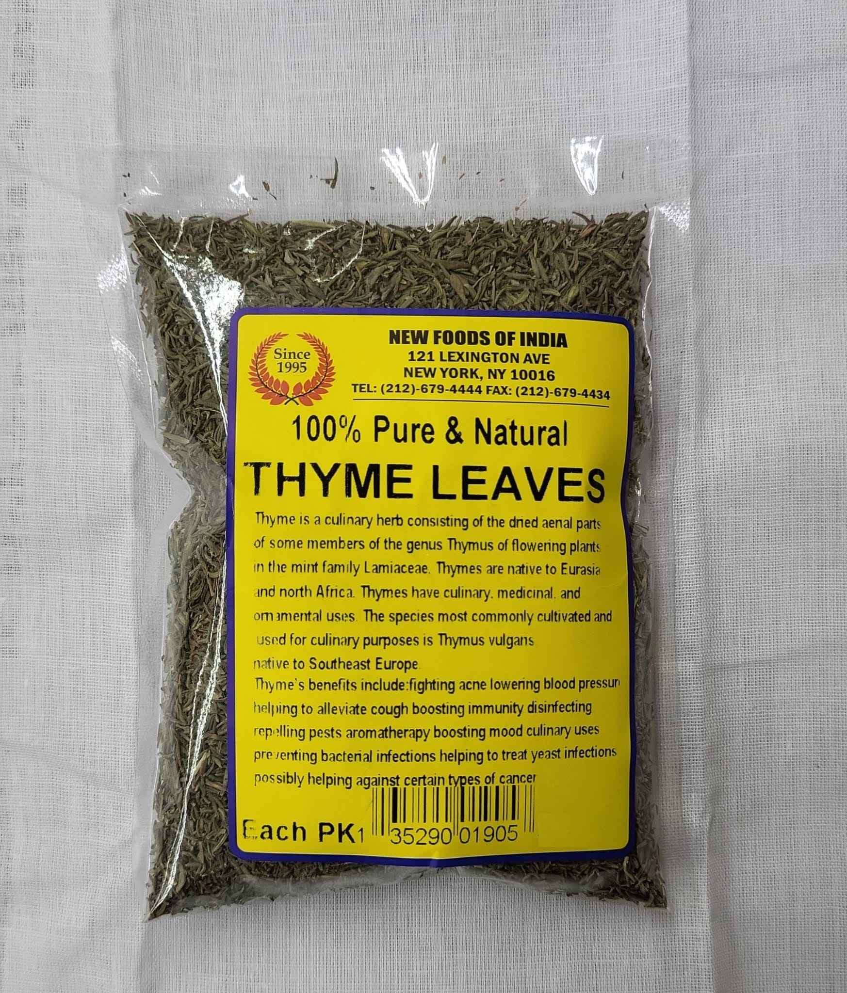 Pure And Natural Thyme Leaves