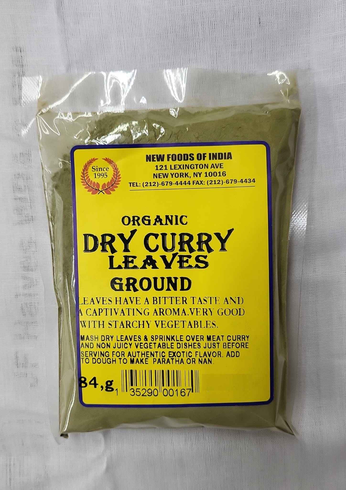 Organic Dry Curry Leaves Ground