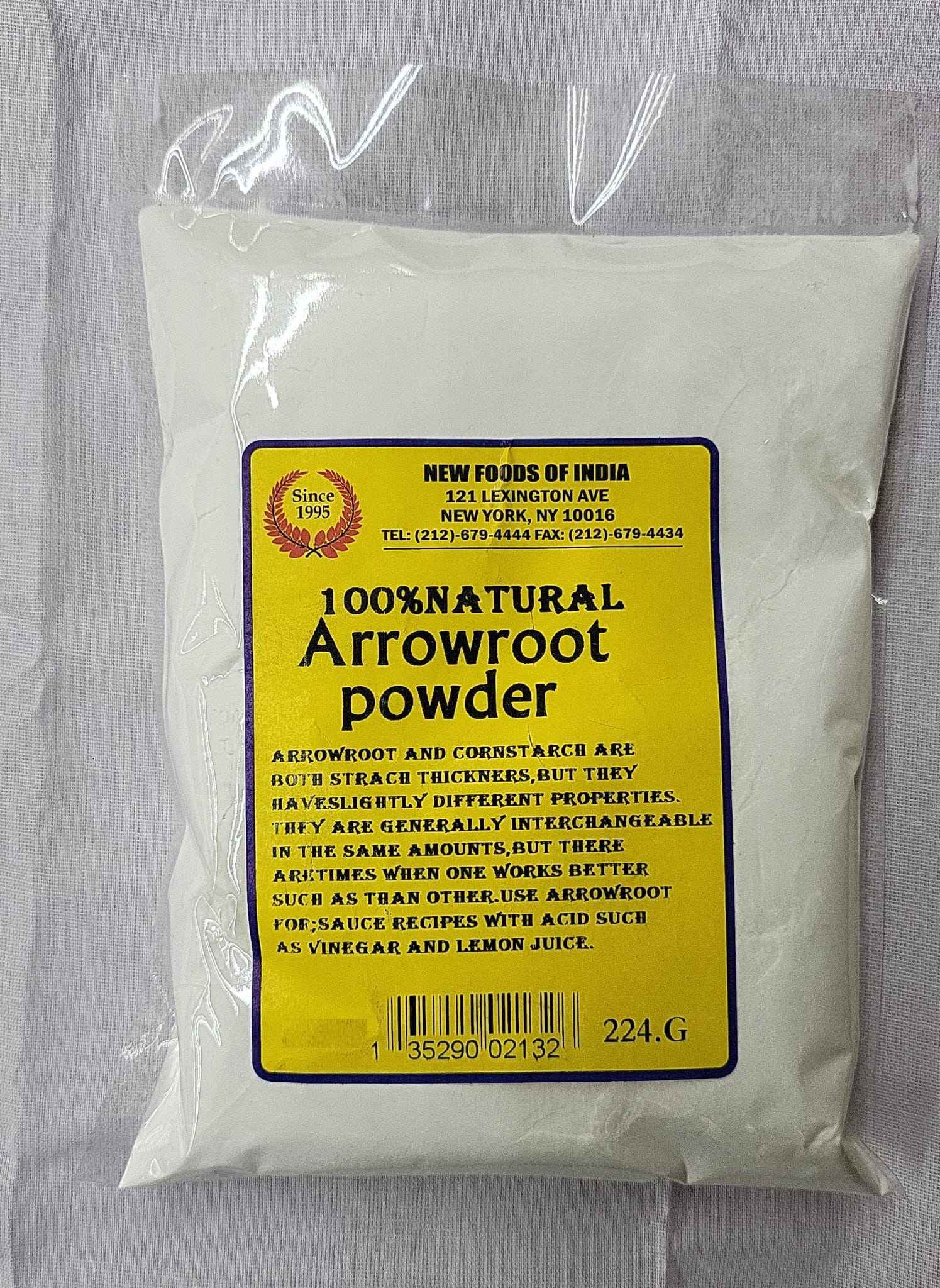 Natural Arrowroot Powder
