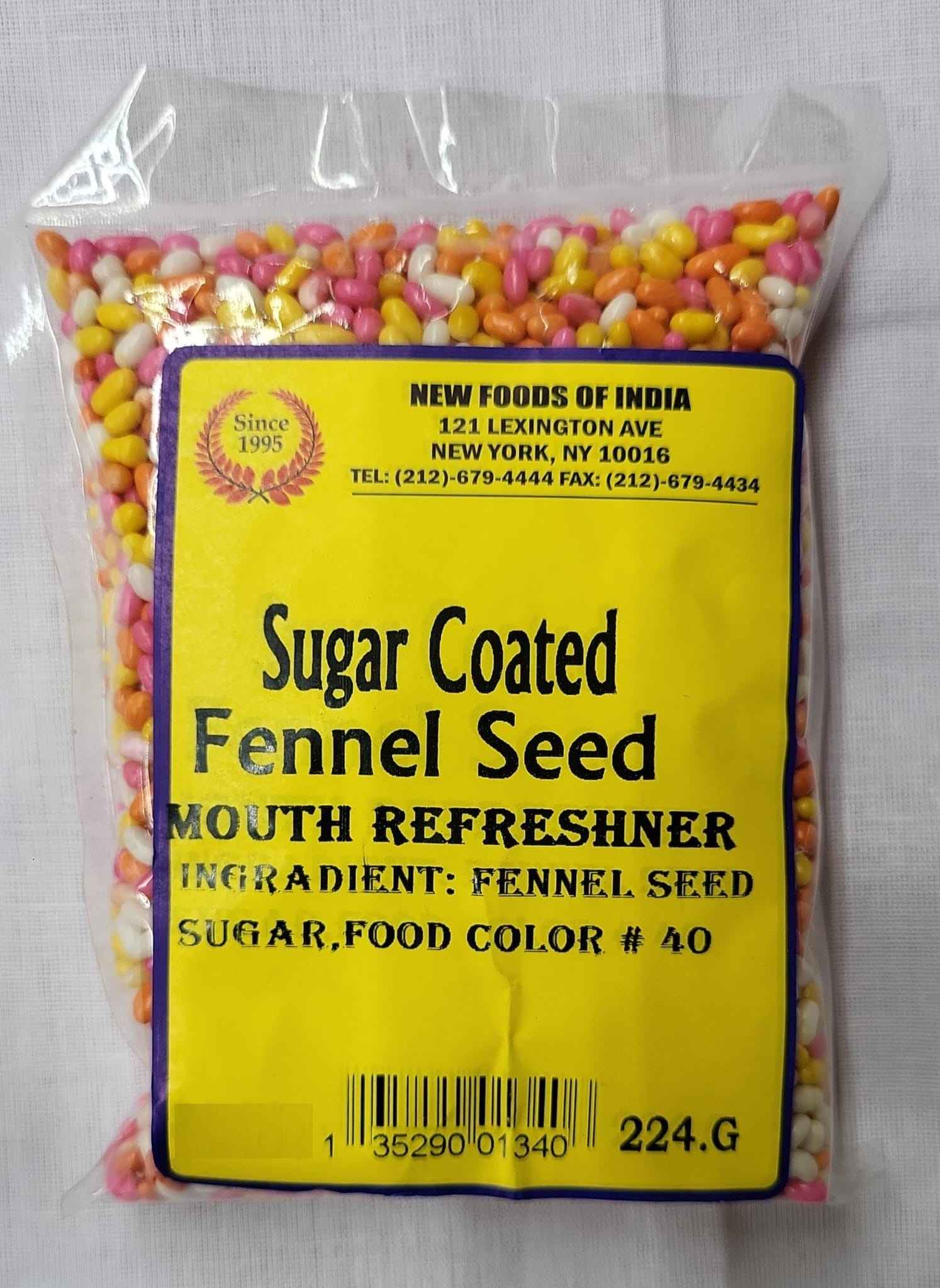 Sugar Coasted Fennel Seed