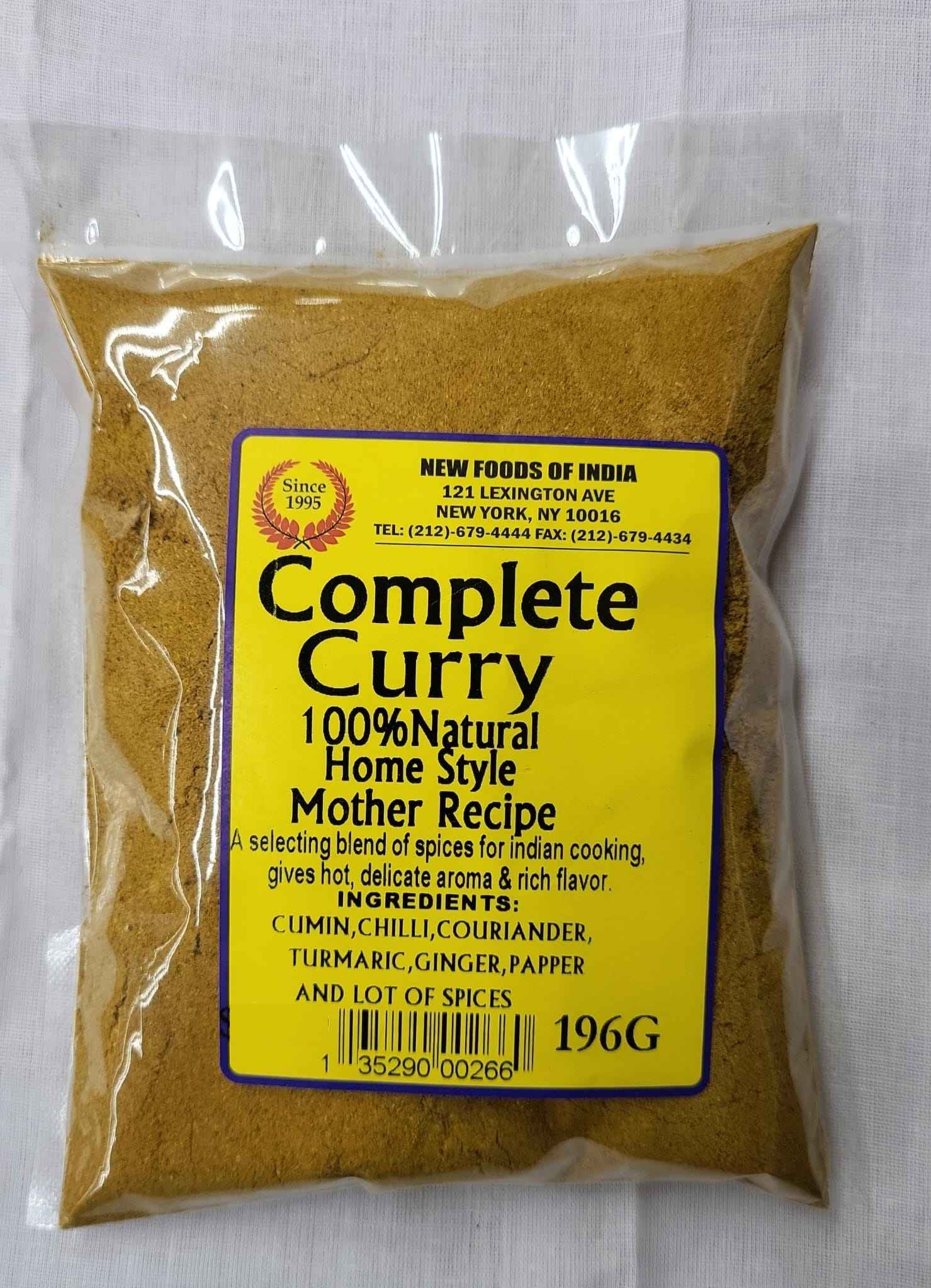 Complete Curry Natural Homestyle