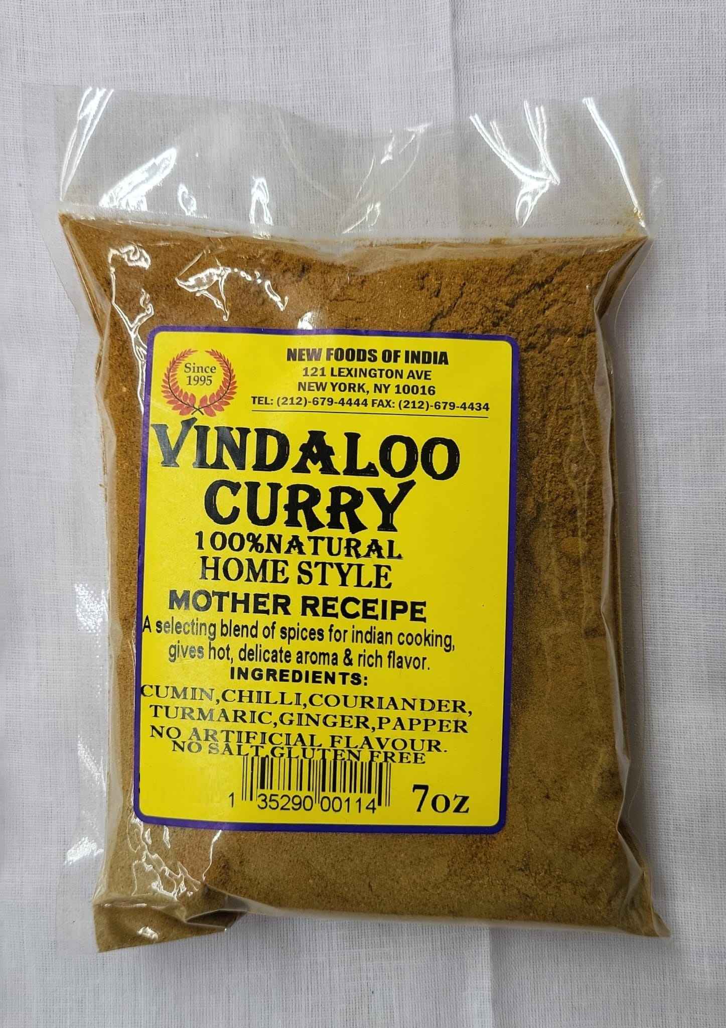 Vindaloo Curry Natural Homestyle