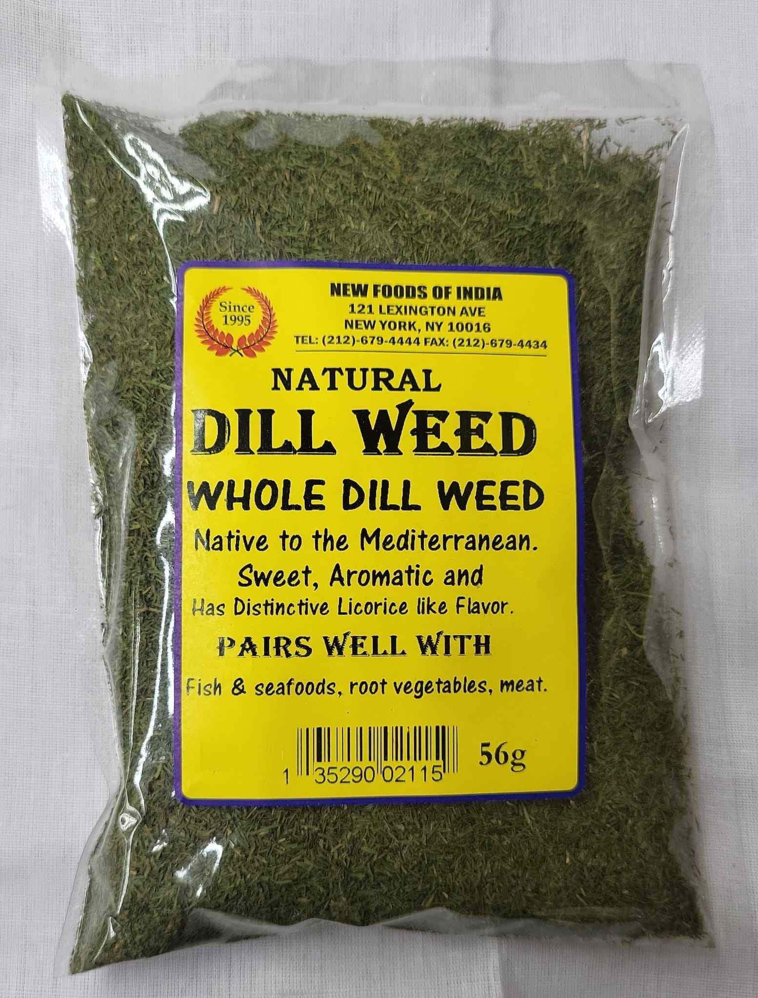 Natural Dill Weed Whole