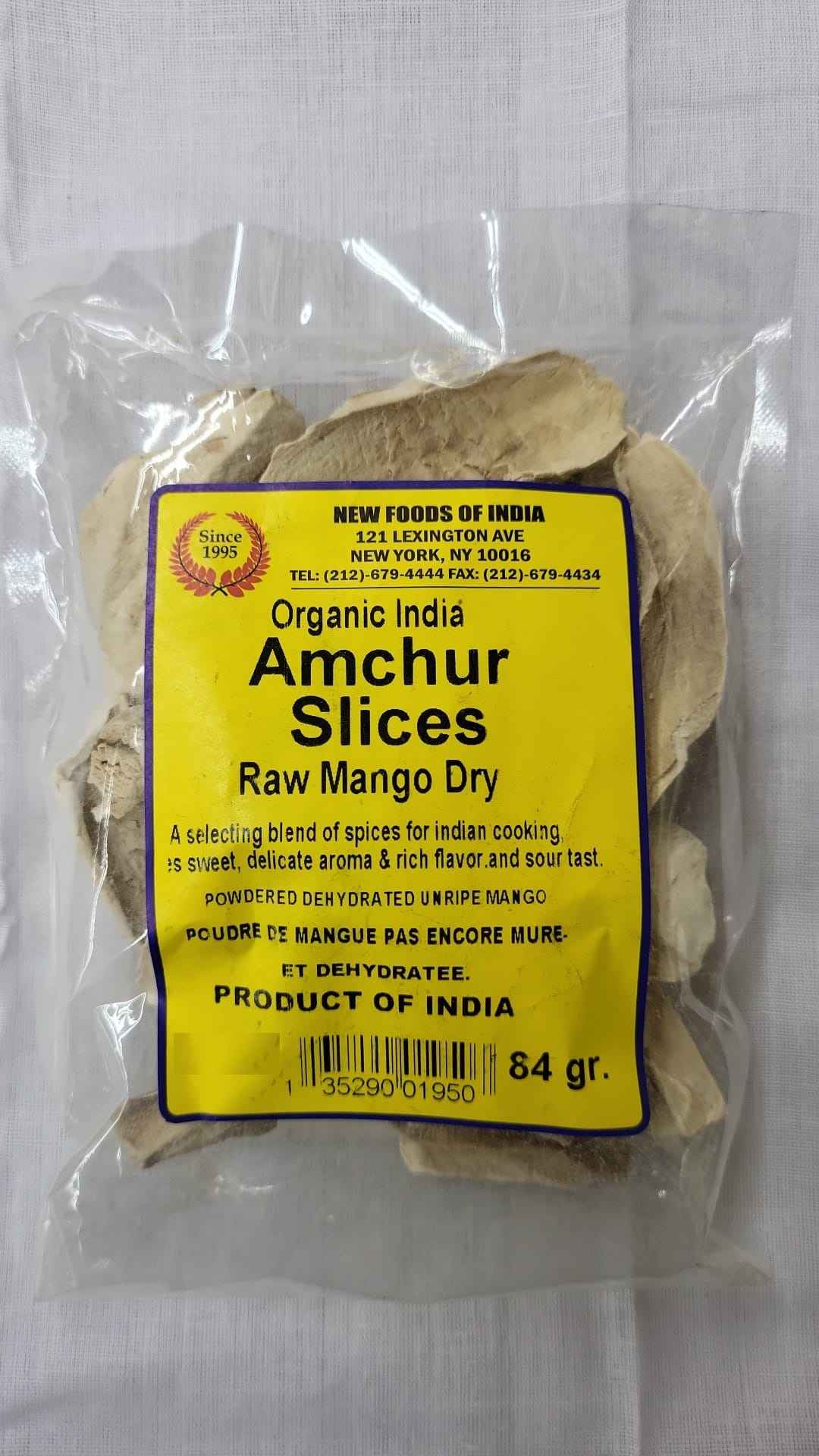 Organic India Amchur Slices