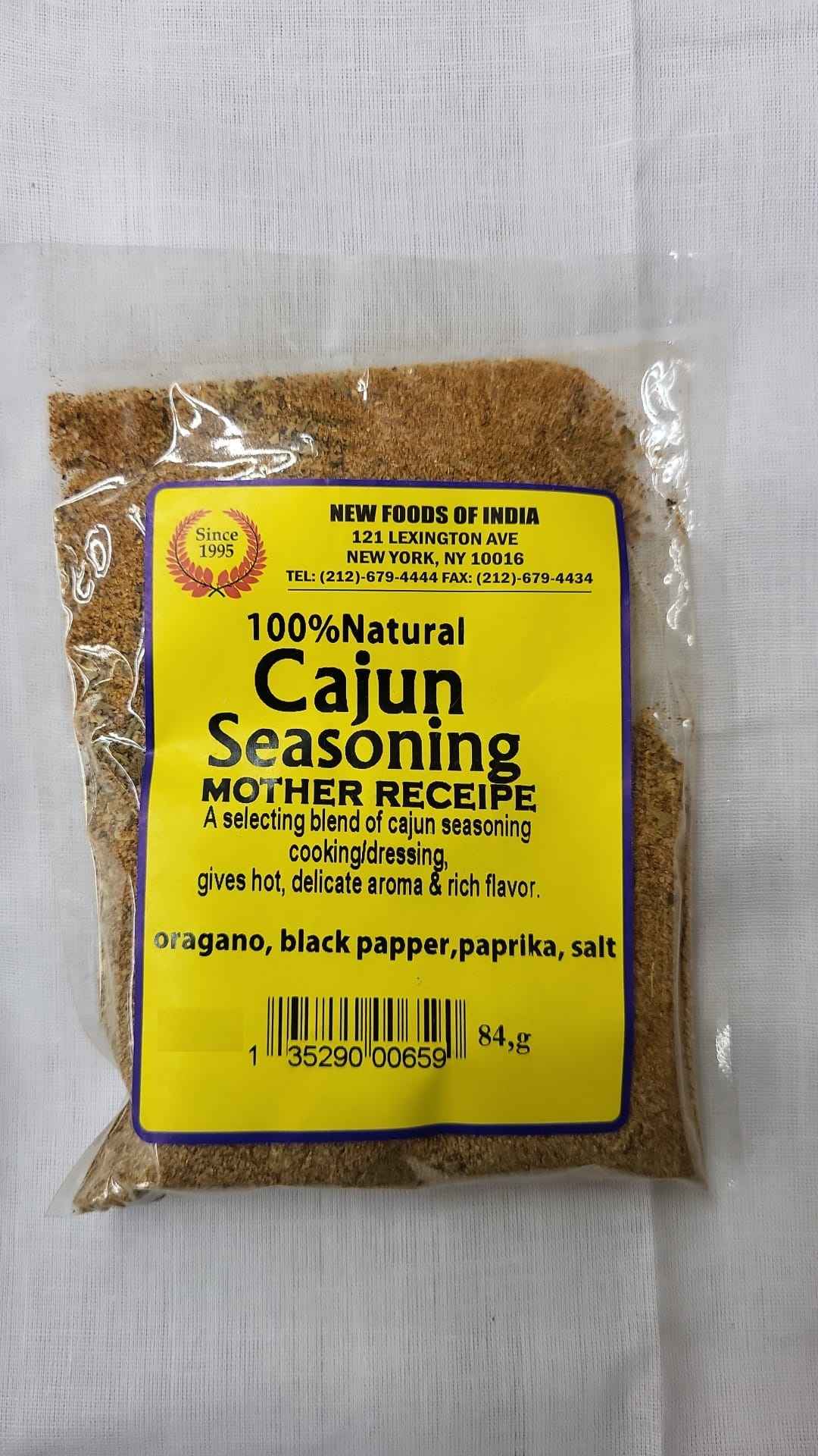 Natural Cajun Seasoning