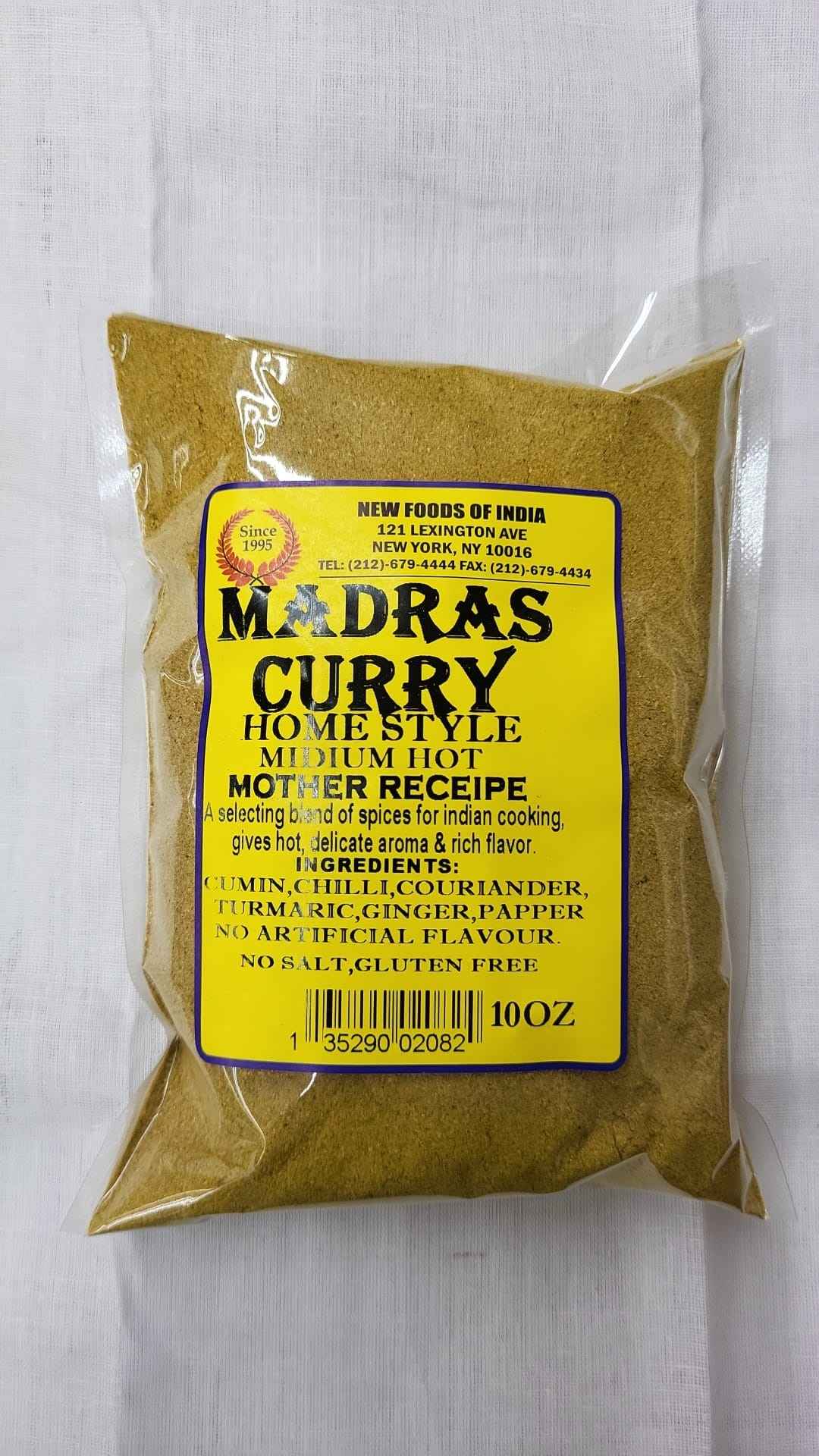 Madras Curry Homestyle Midium Hot