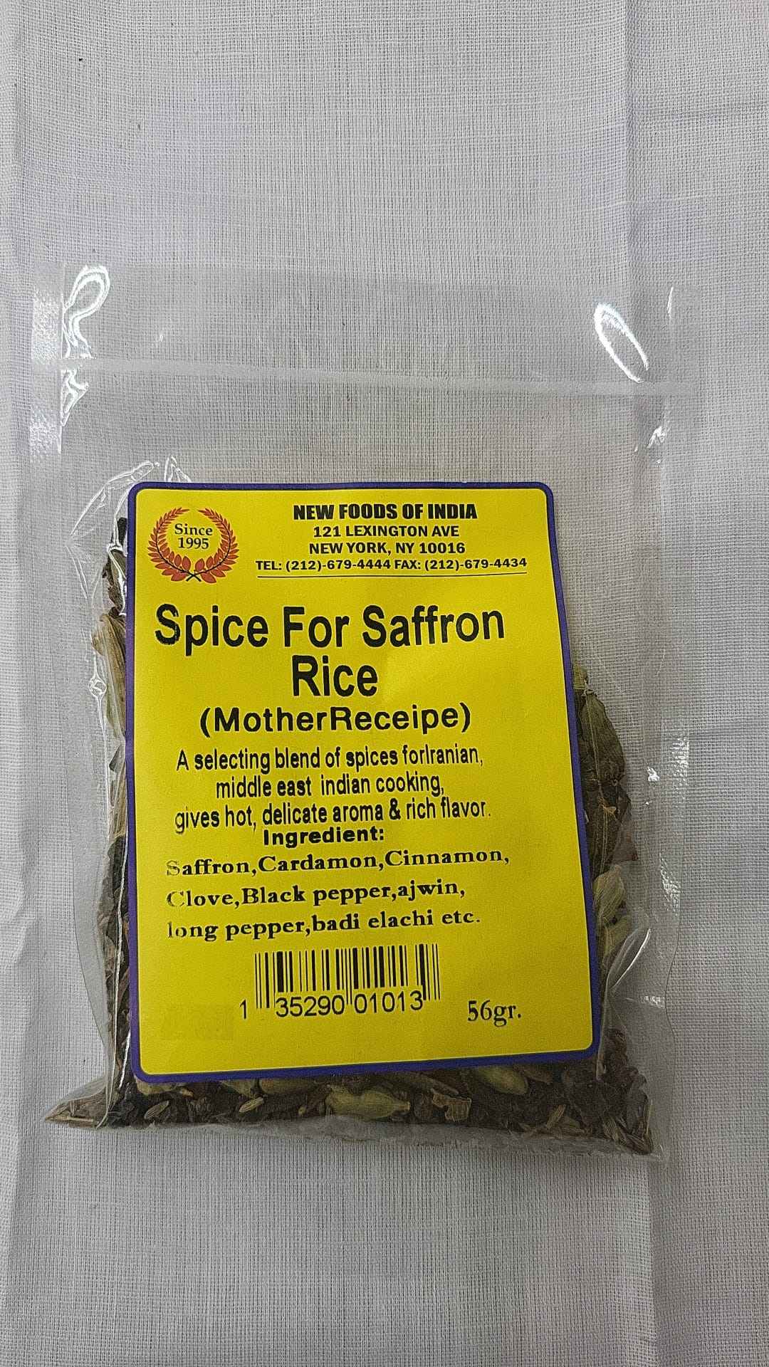 Spice For Saffron Rice