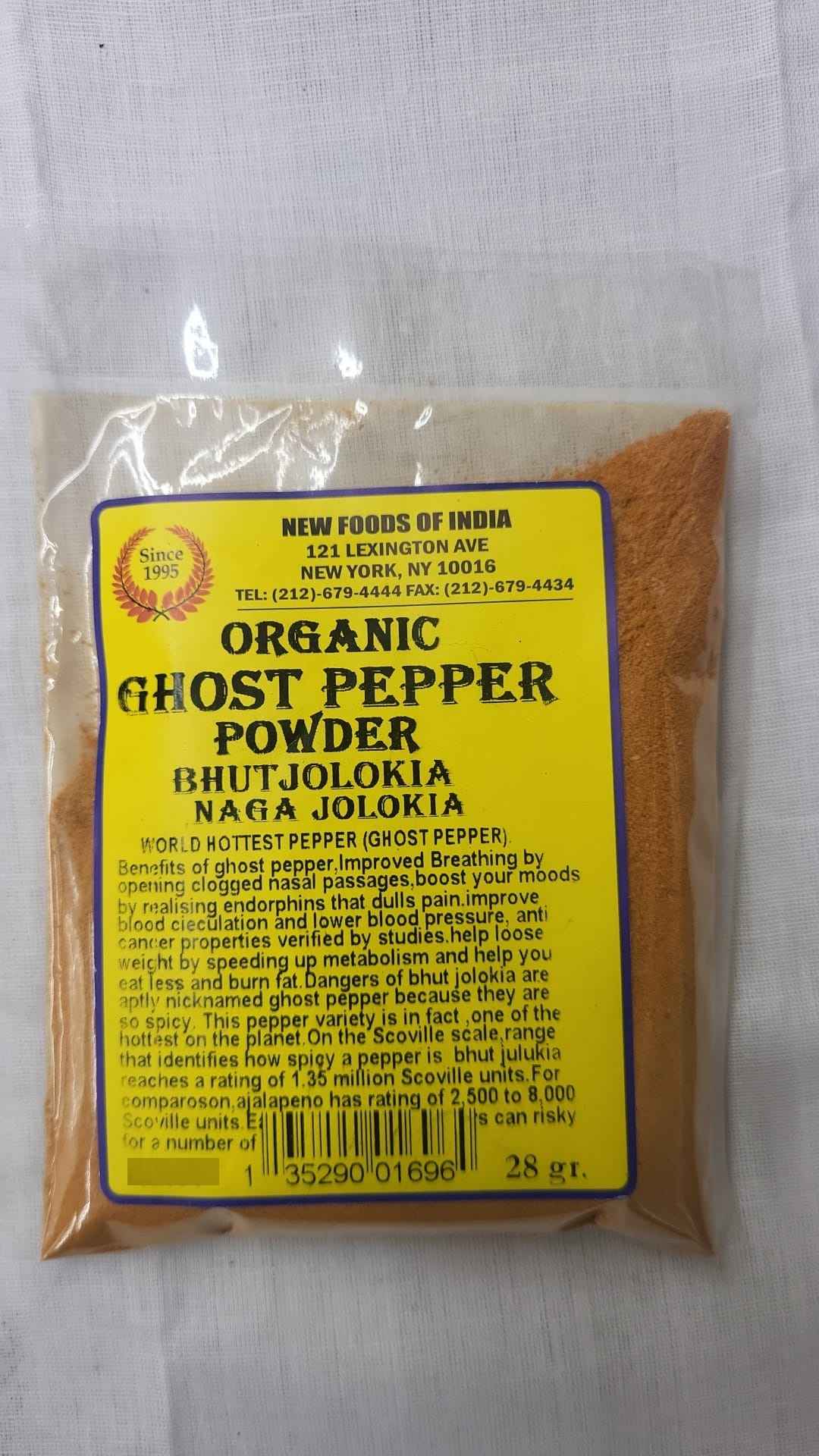 Organic Ghost Pepper Powder
