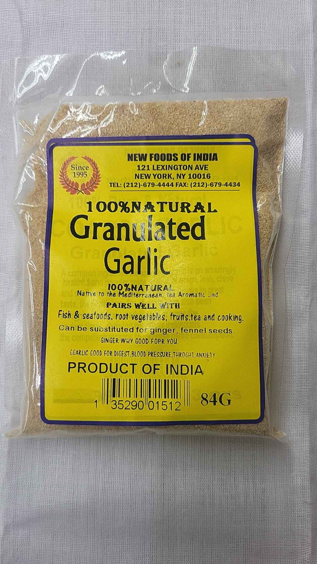 Natural Granulated Garlic