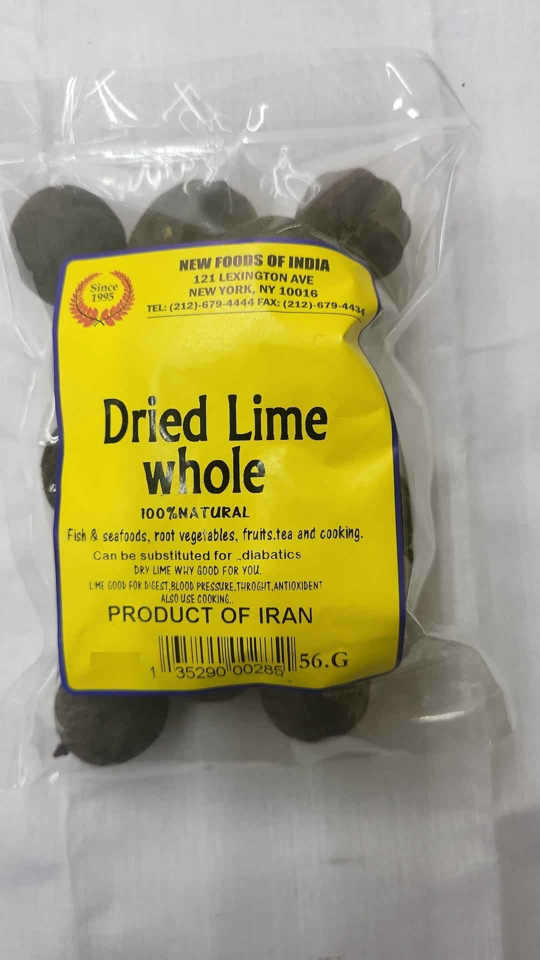 Dried Lime Whole