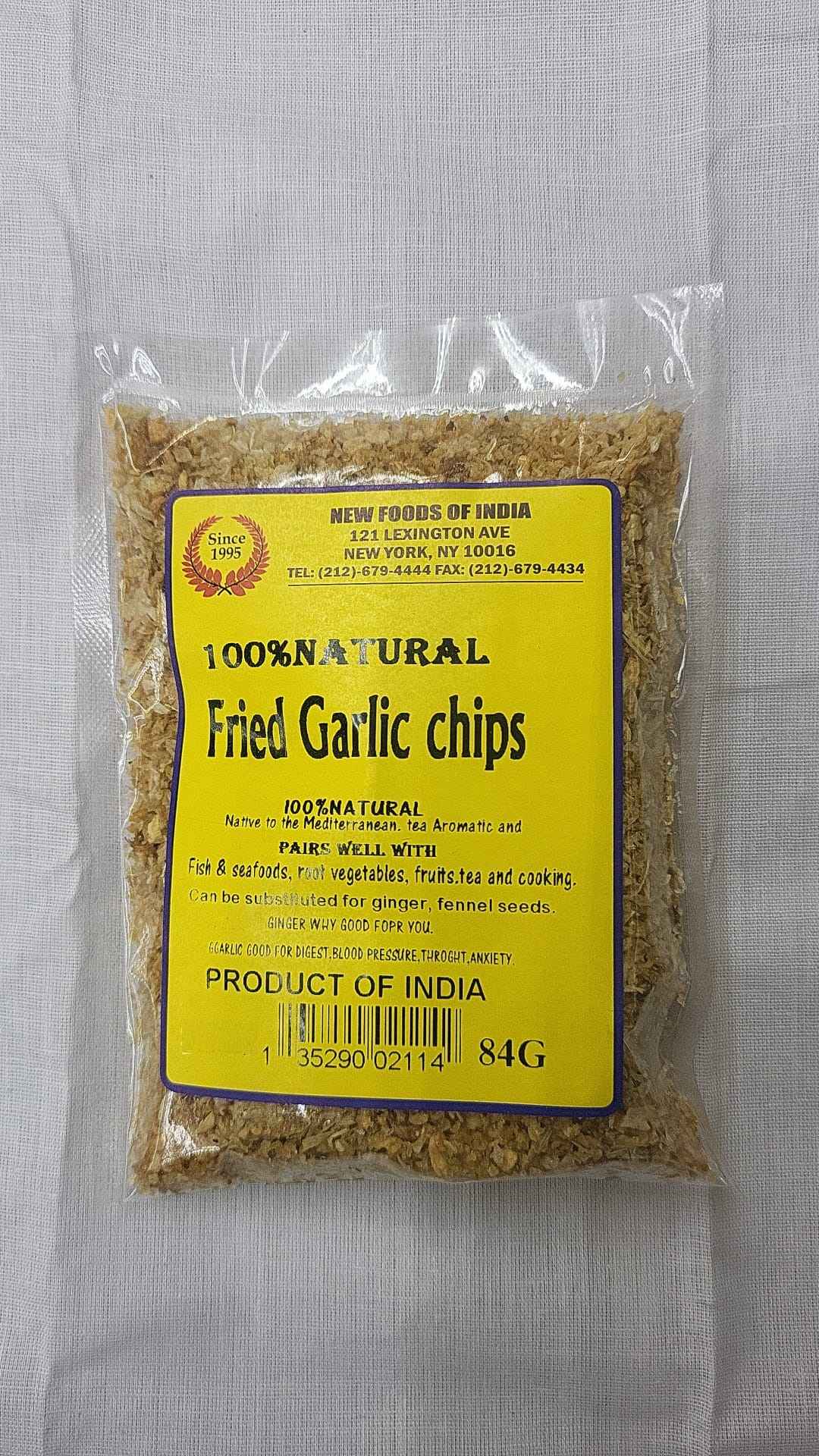 Natural Fried Garlic Chips