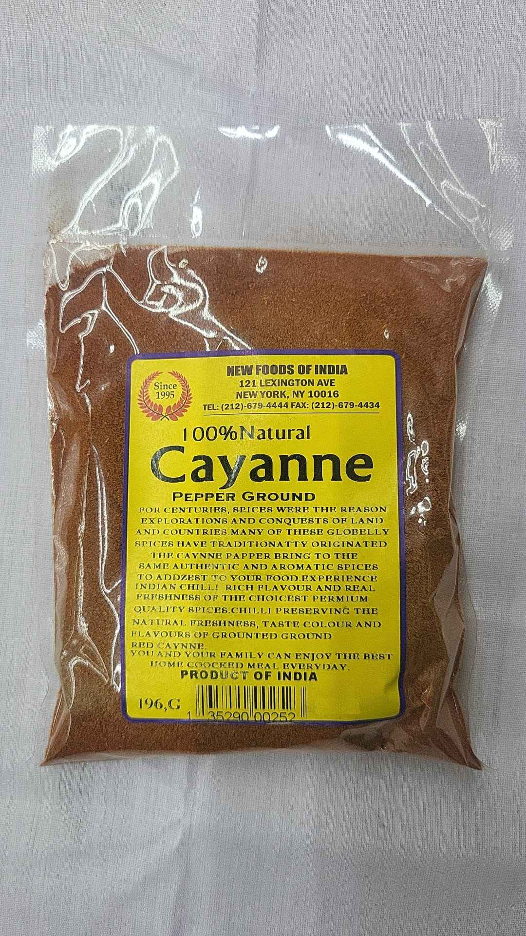 Natural Cayanne Pepper Ground