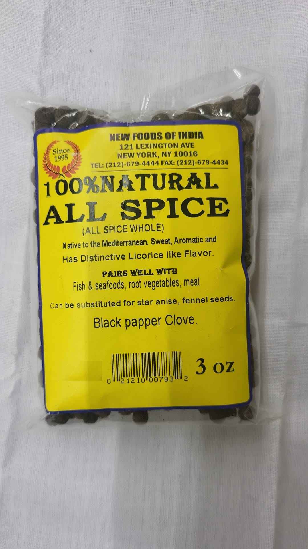 Natural All Spice