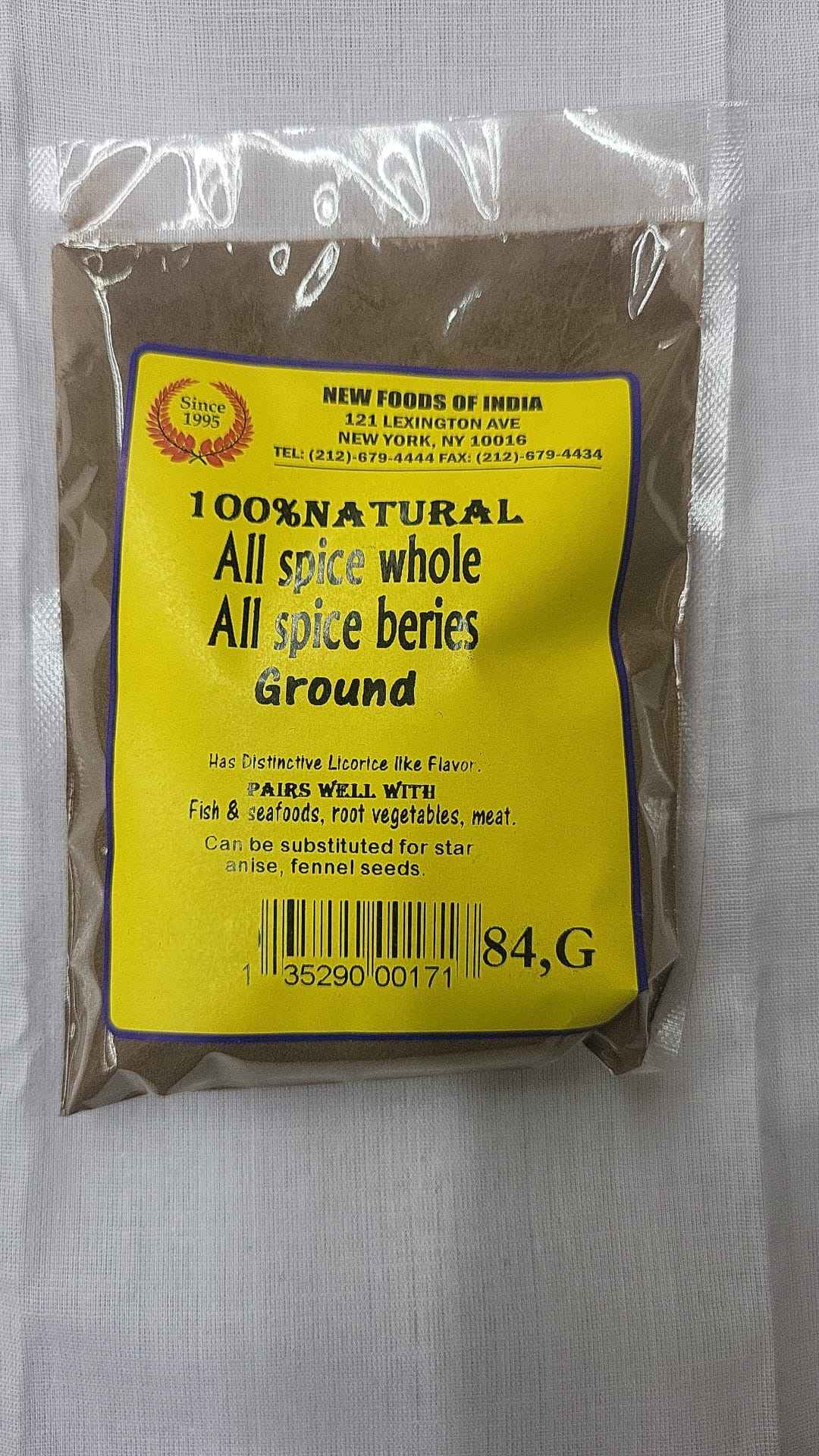 Natural All Spices Whole