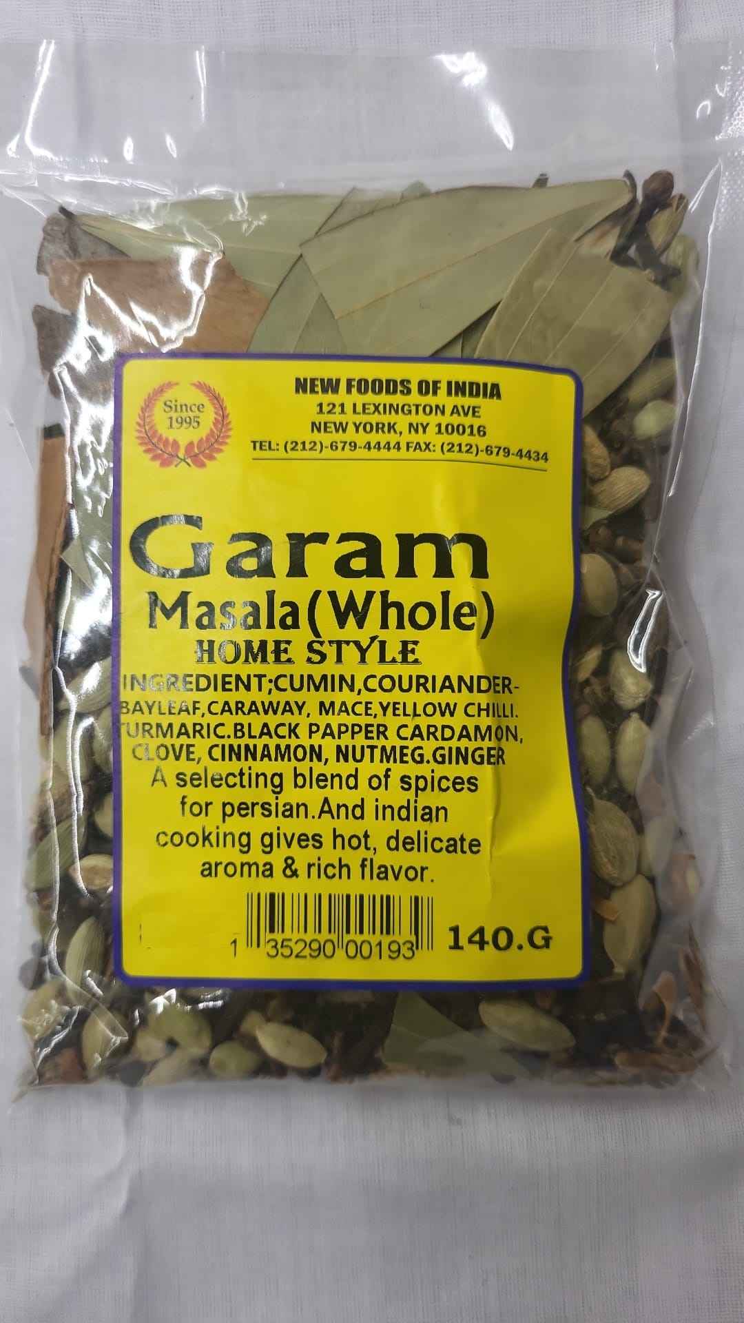 Garam Masala Whole