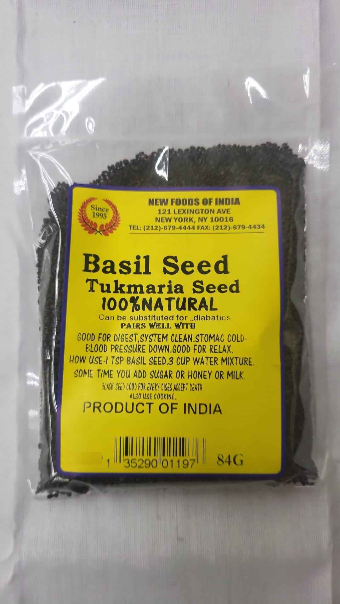 Basil Seed Tukmaria Seed