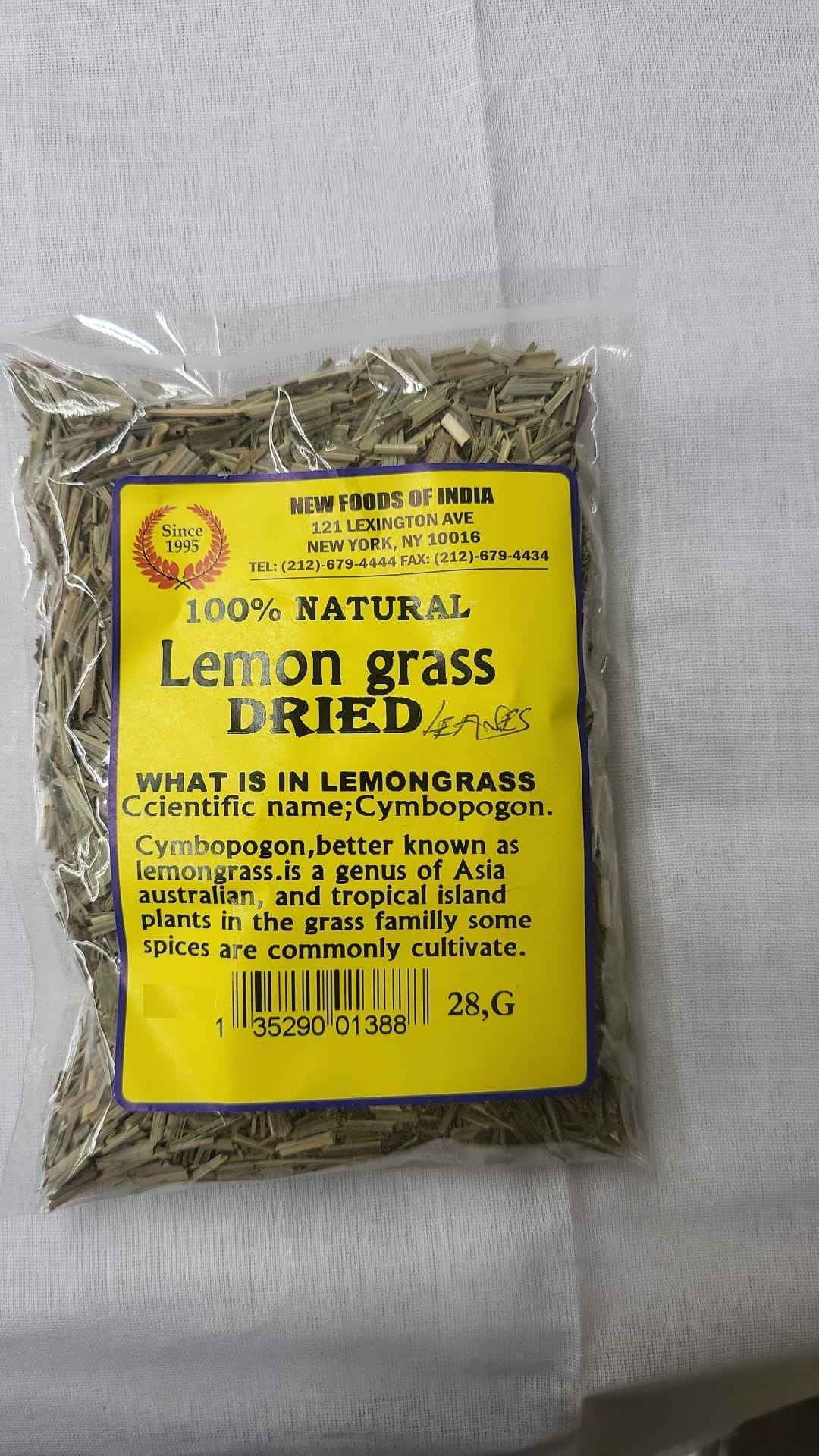 Lemon Grass Dried