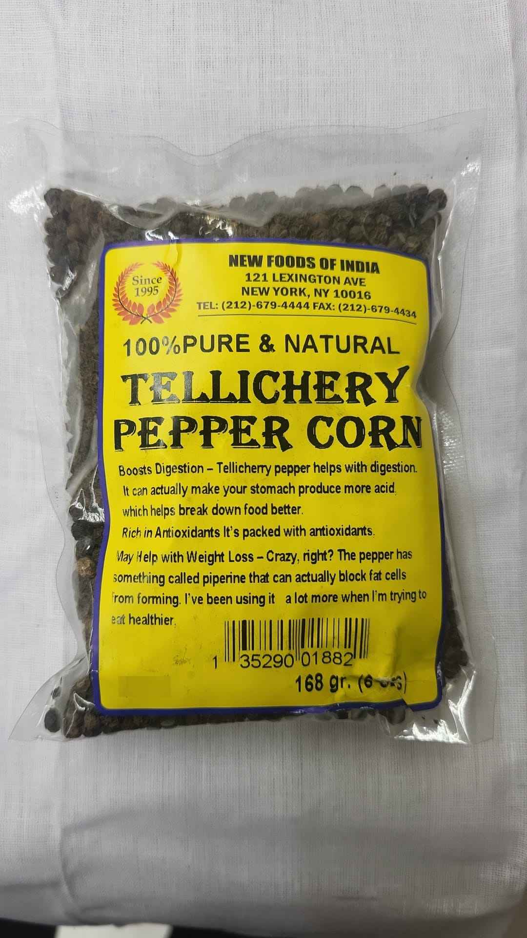 Pure And Natural Tellicherry Pepper Corn